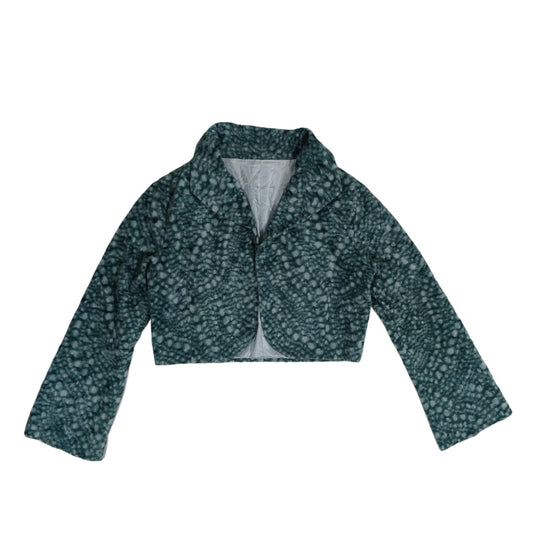Women’s Crop Shacket - Green (XS)