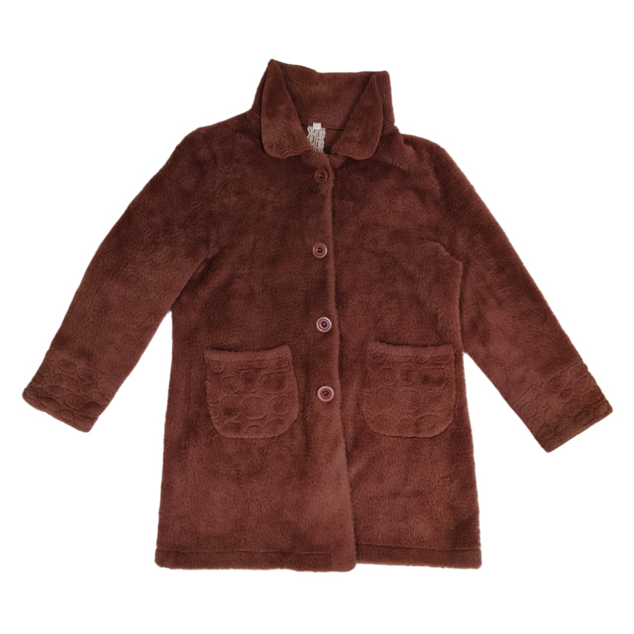 Women's Coat - Brown (M)