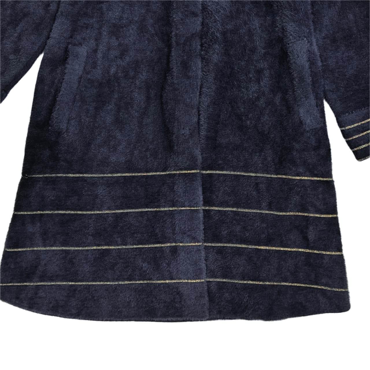 Women's Long Coat - Purplish Grey (M)