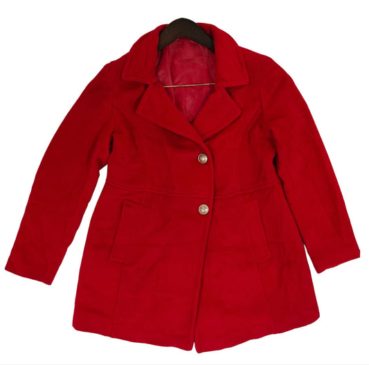 Women's Overcoat - Red (S)