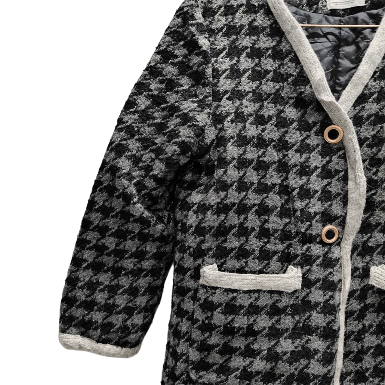 Women’s Shacket - Black & Grey (M)