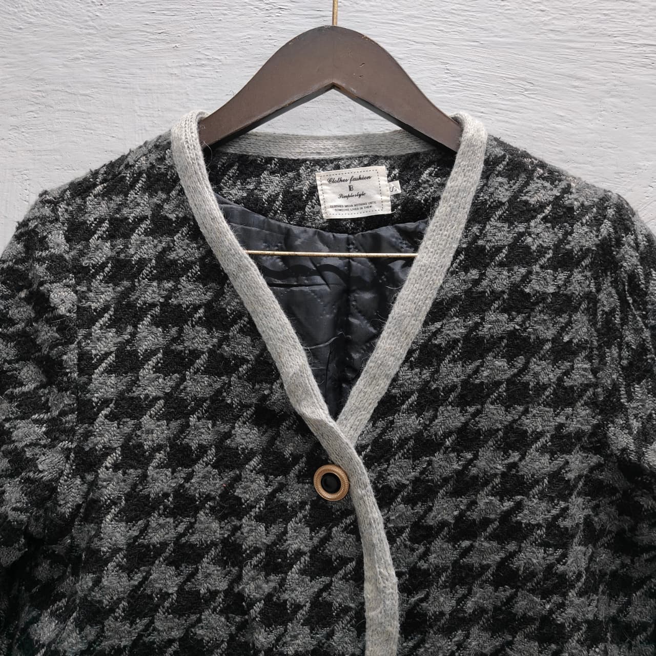 Women’s Shacket - Black & Grey (M)