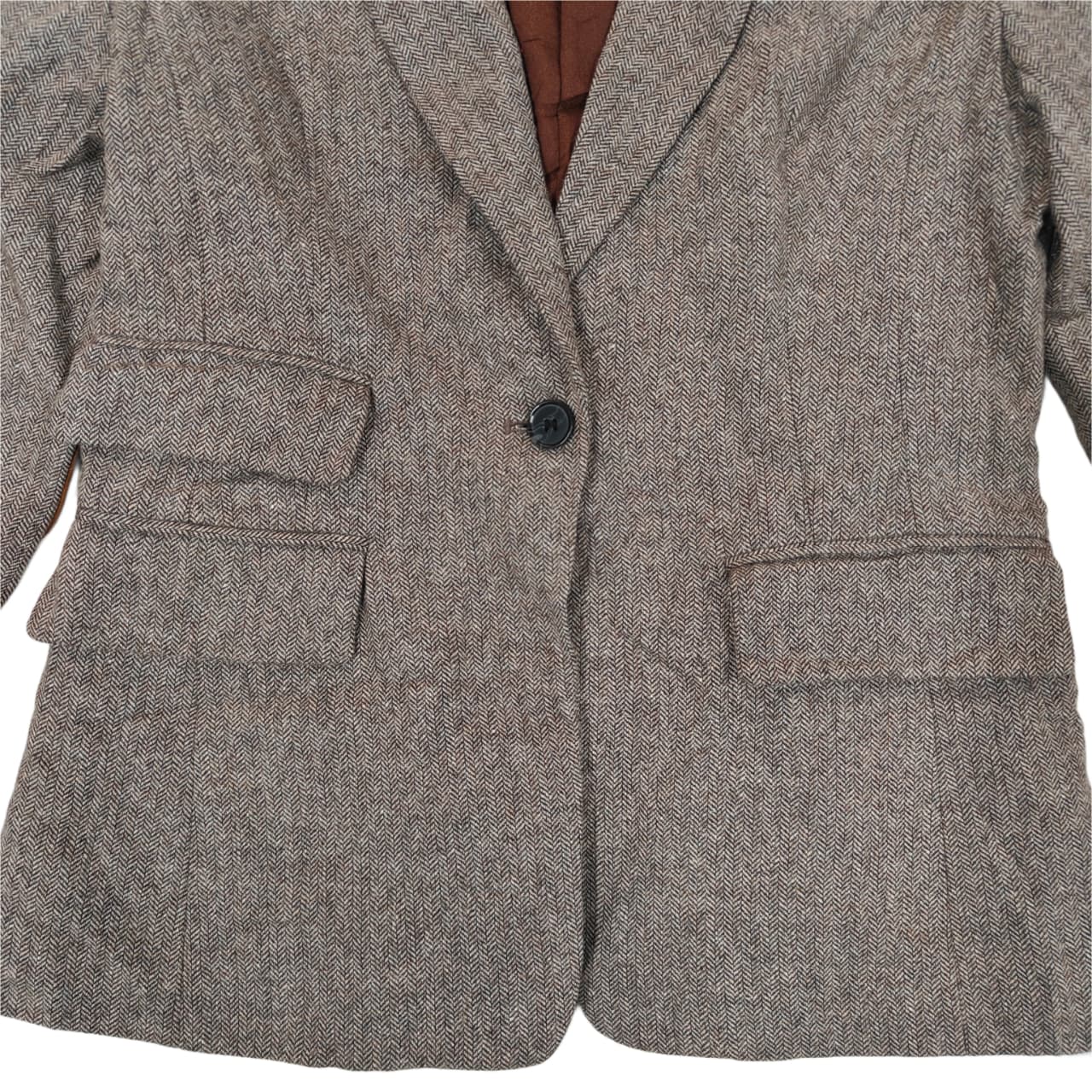 Women’s Blazer - Greyish Brown (2XS)