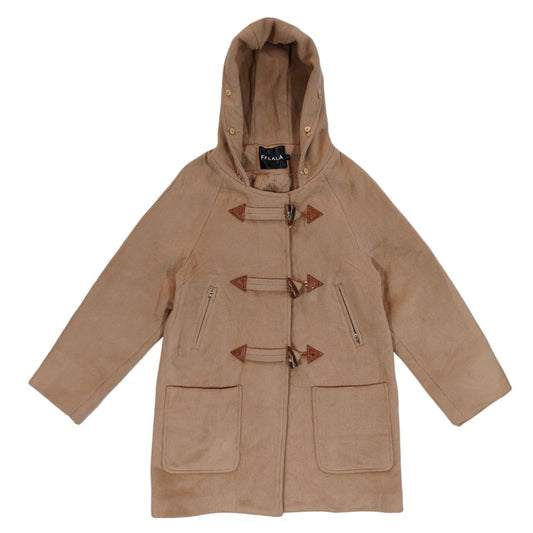 Women’s Hooded Coat - Brown (M)