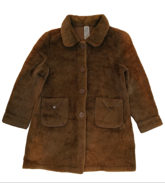 Women's Coat - Brown (M)