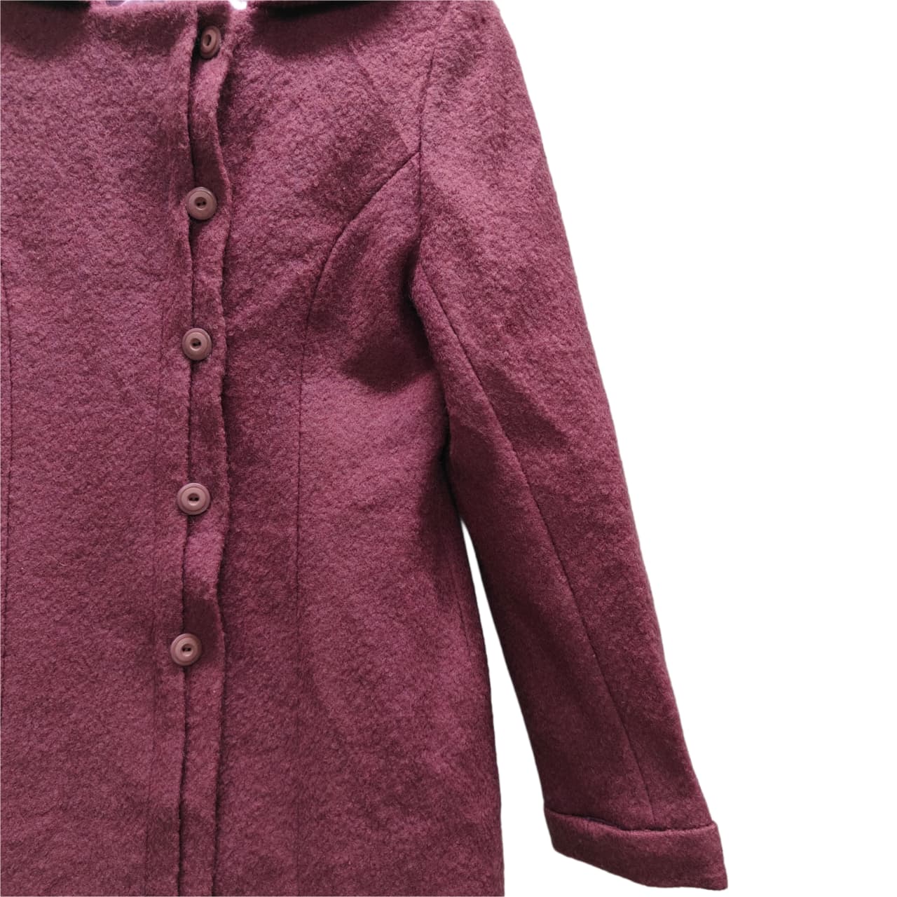 Women’s Long Coat - Purple (2XS)