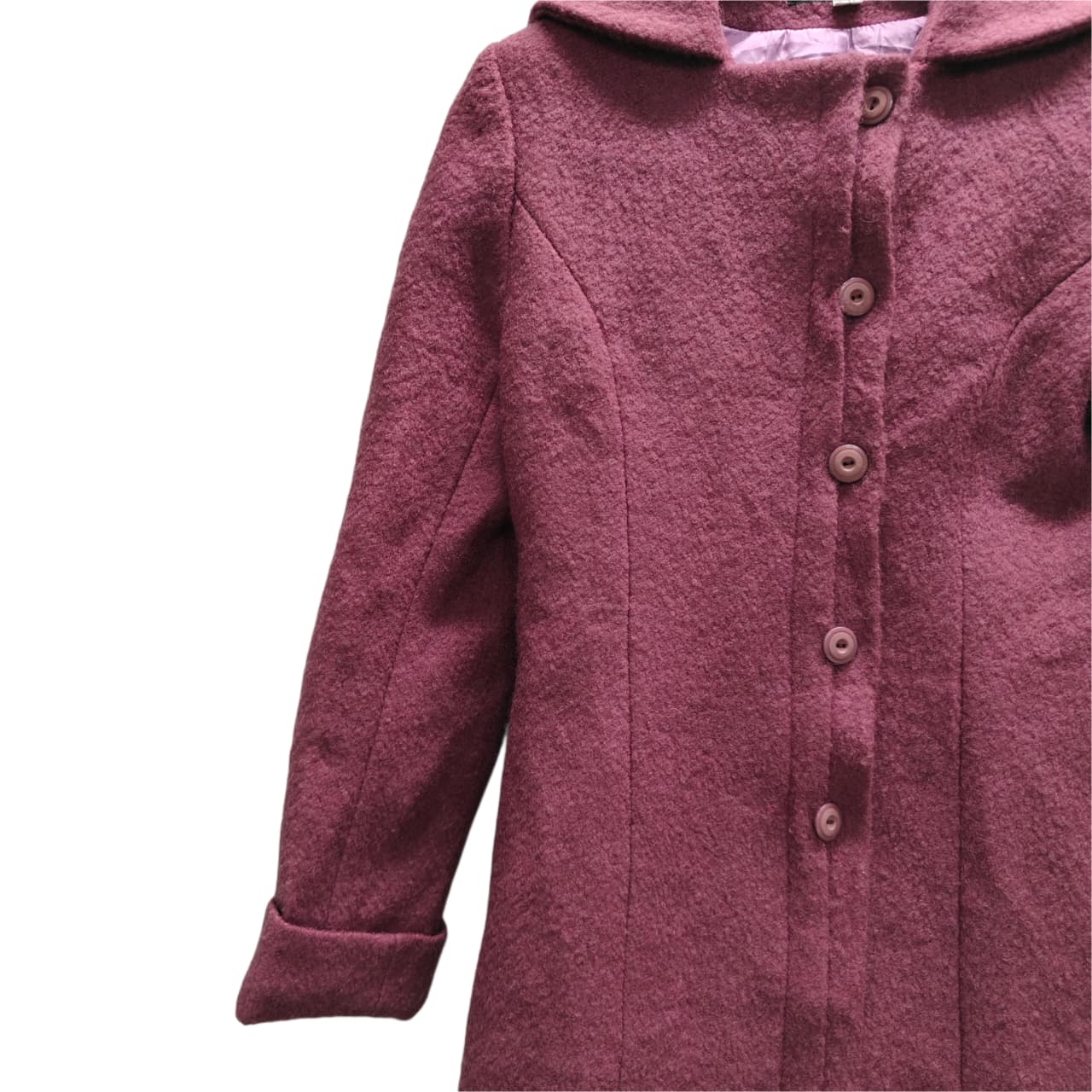 Women’s Long Coat - Purple (2XS)
