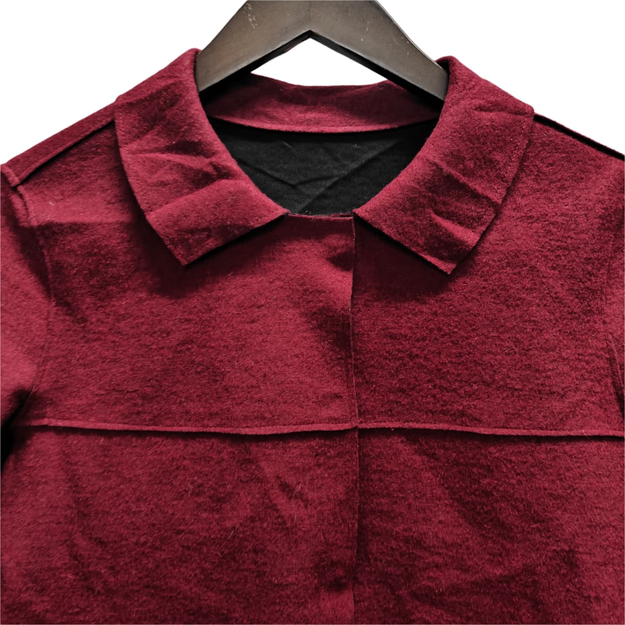 Women's Coat - Maroon (M)