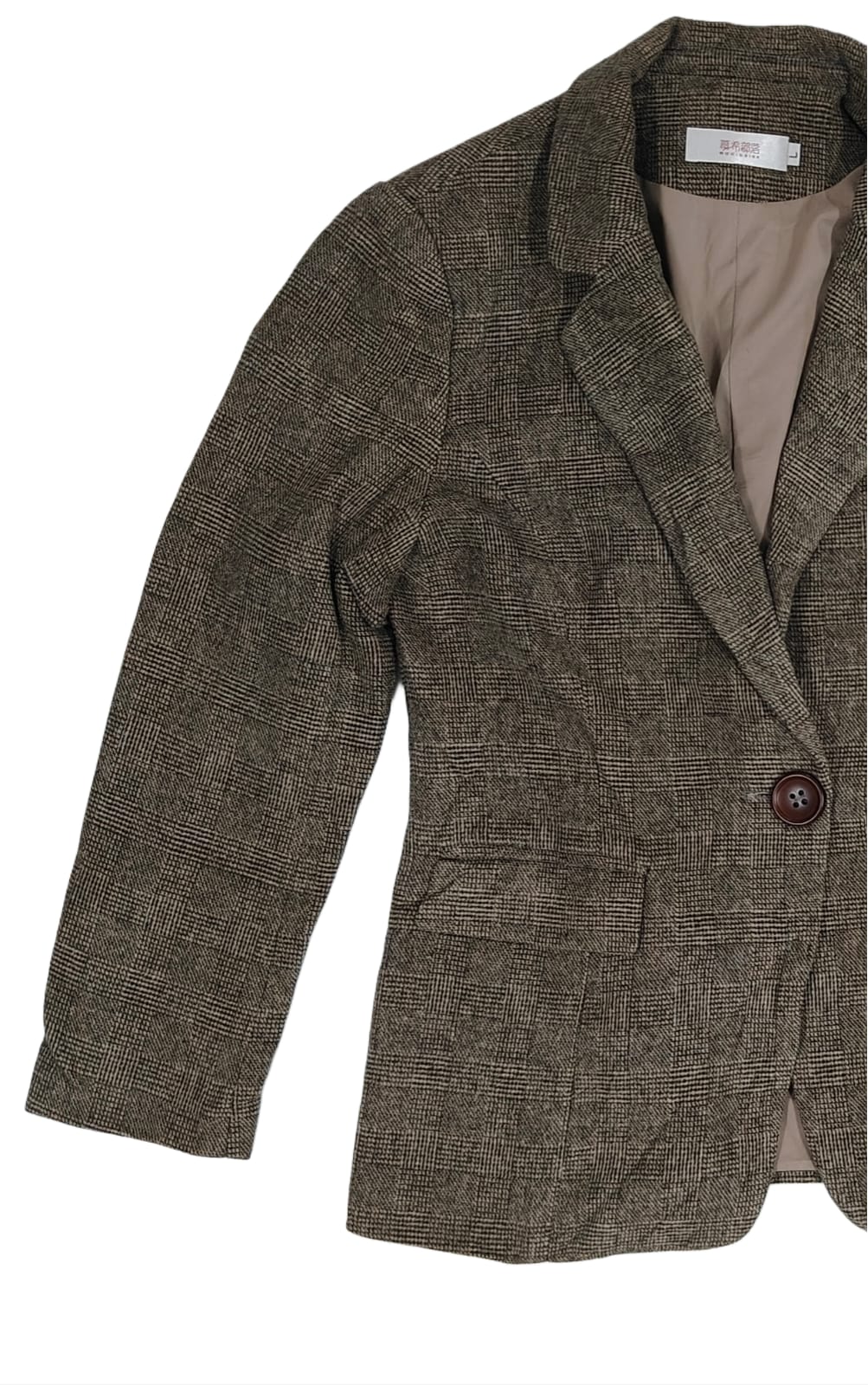 Women’s Blazer- Brownish Grey (XS)