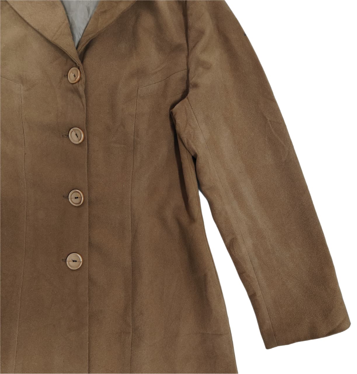 Women’s Coat - Camel Brown (2XS)
