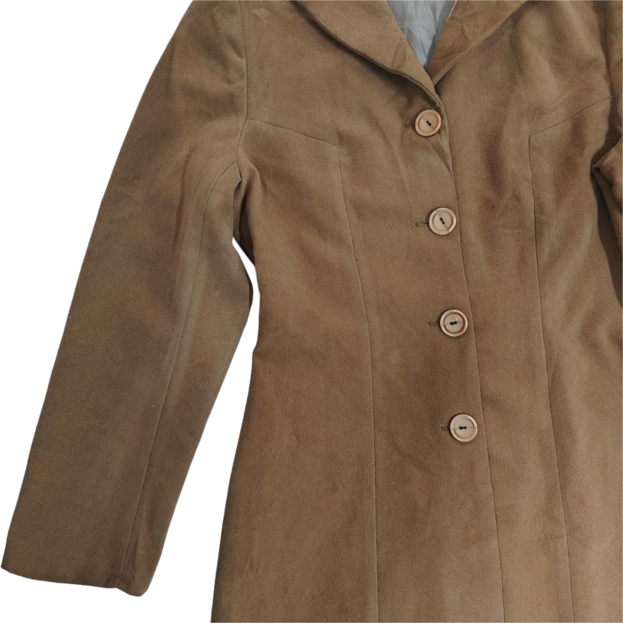 Women’s Coat - Camel Brown (2XS)
