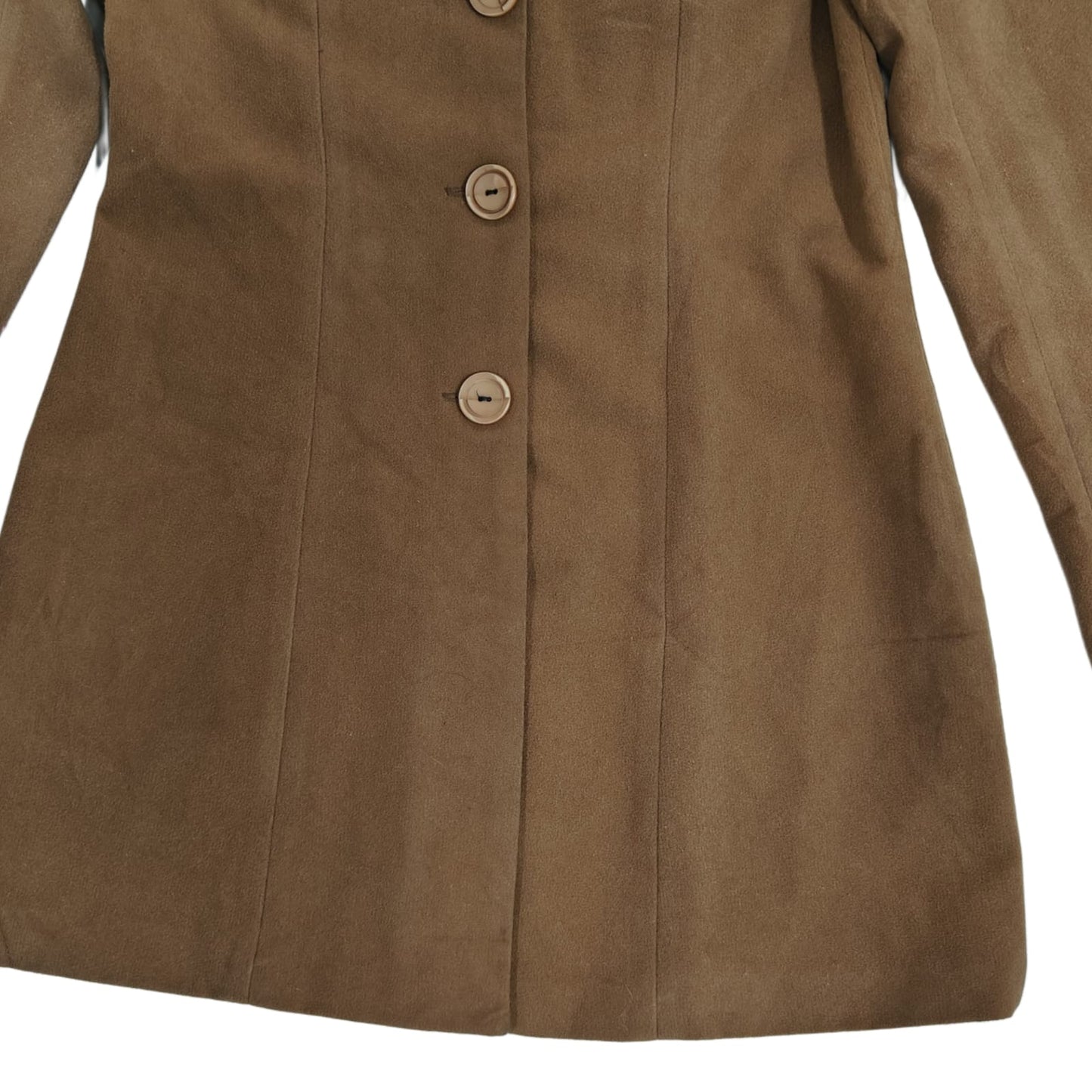 Women’s Coat - Camel Brown (2XS)