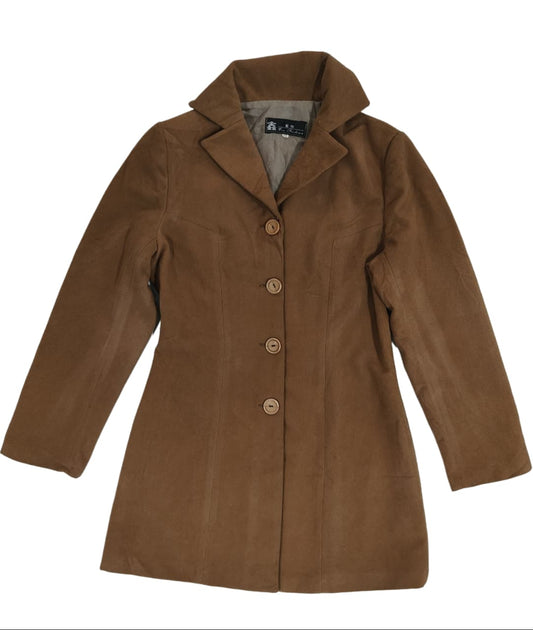 Women’s Coat - Camel Brown (2XS)