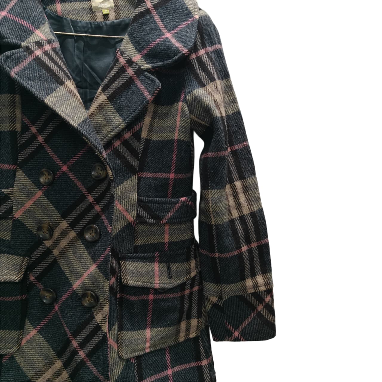 Women’s Coat - Coffee & Pink (2XS)