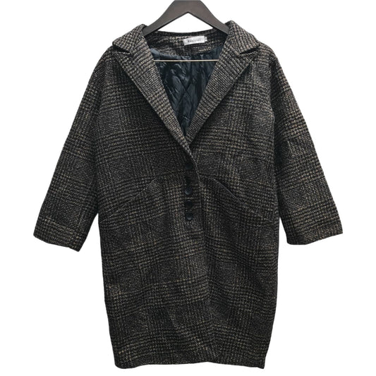 Women’s Longcoat - Coffee & Black (L)