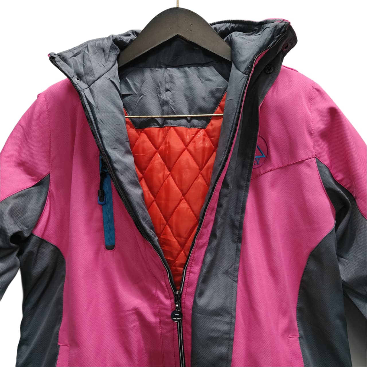 Men’s Hooded Jacket - Pink (M)