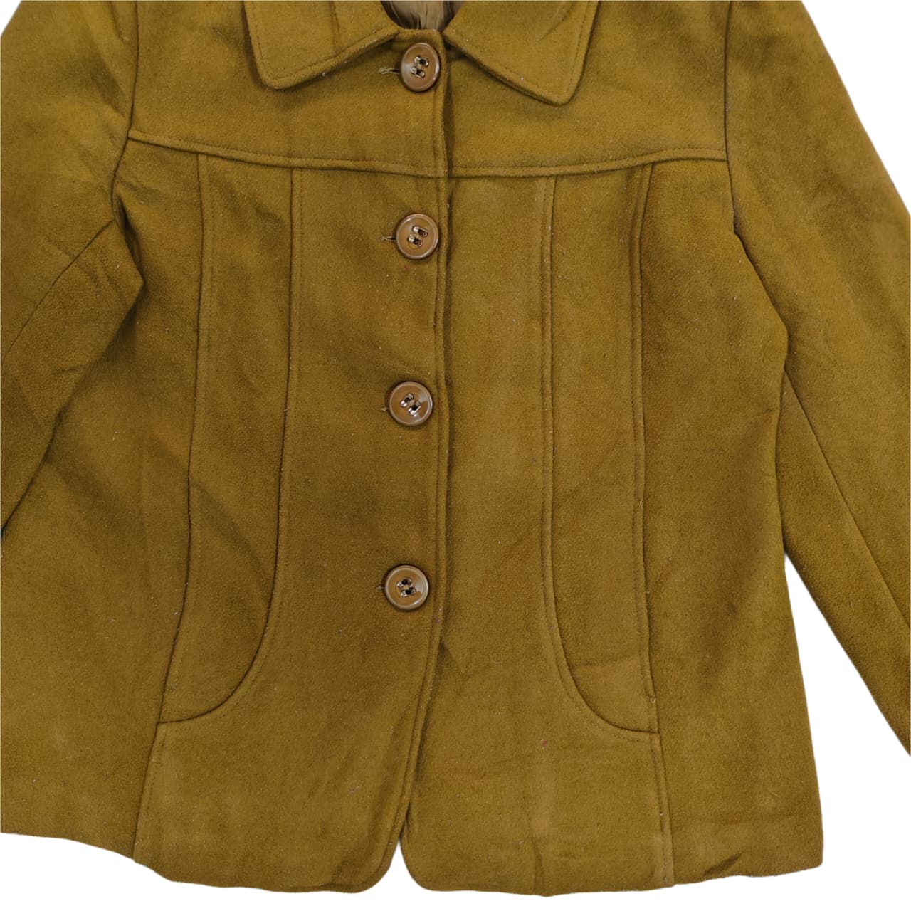 Women’s Coat - Mustard (M)