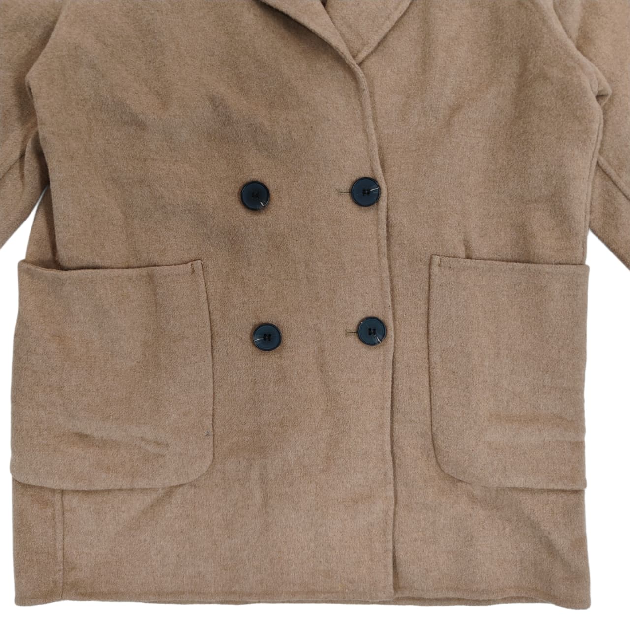 Women's Coat - Beige (XL)