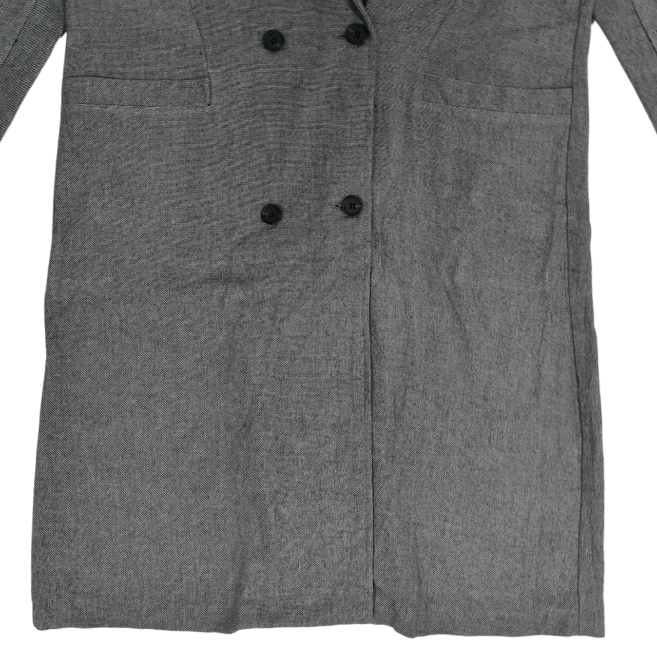 Women's Longcoat - Grey (L)