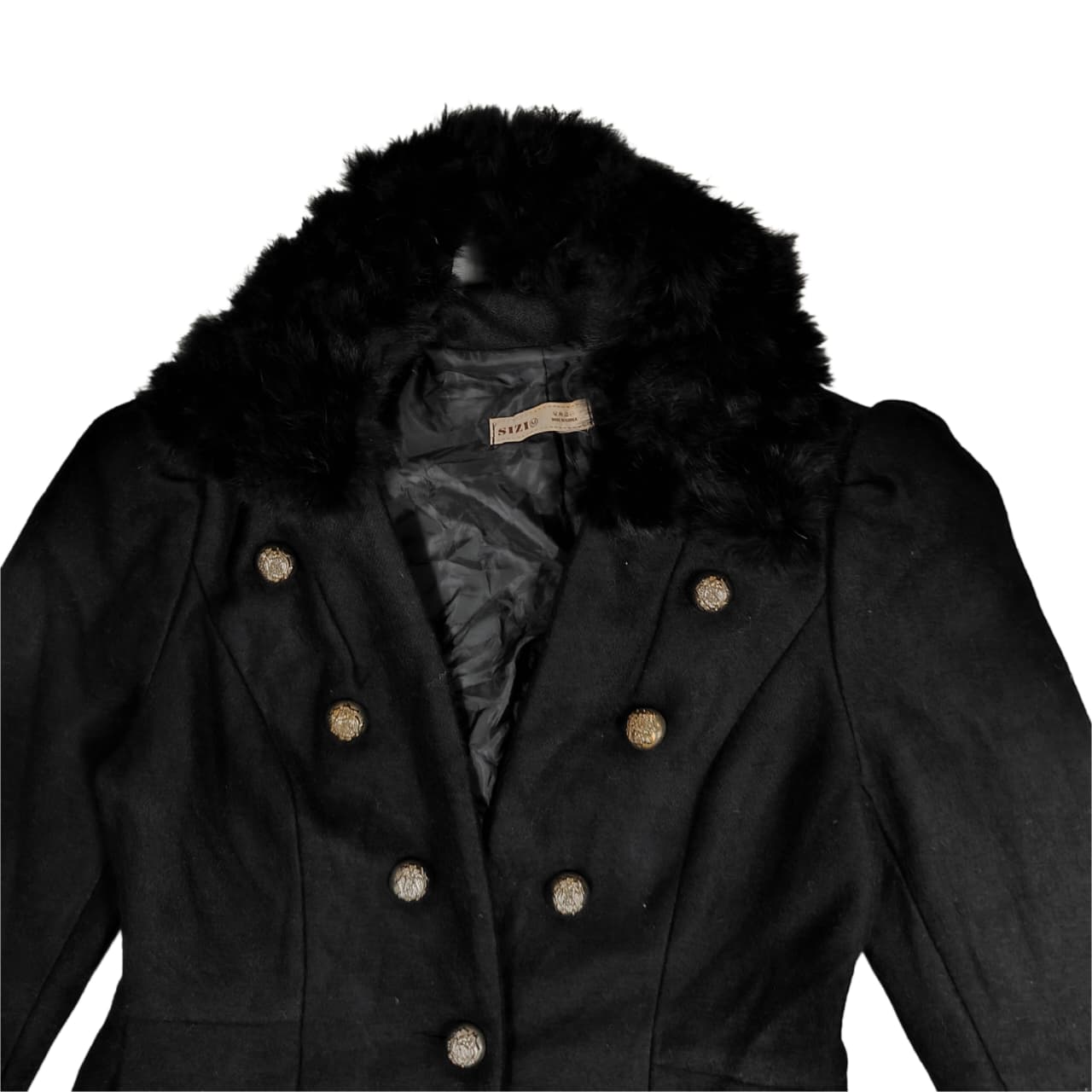 Women's Coat - Black (2XS)