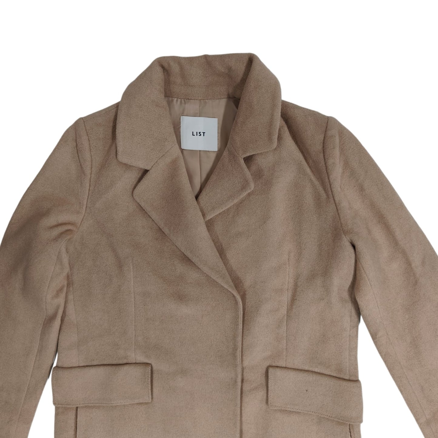 Women's Overcoat - Brown (L)