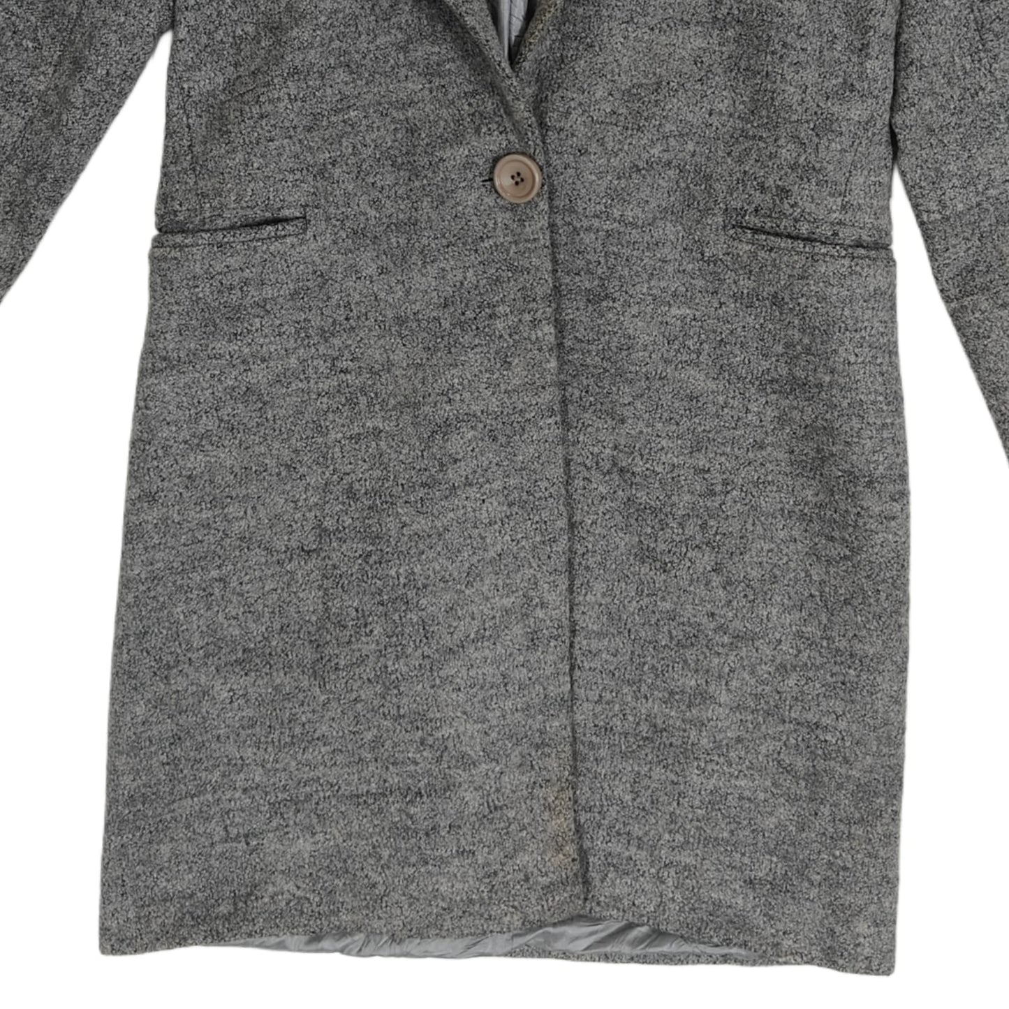 Women's Long coat - Light Grey (XS)