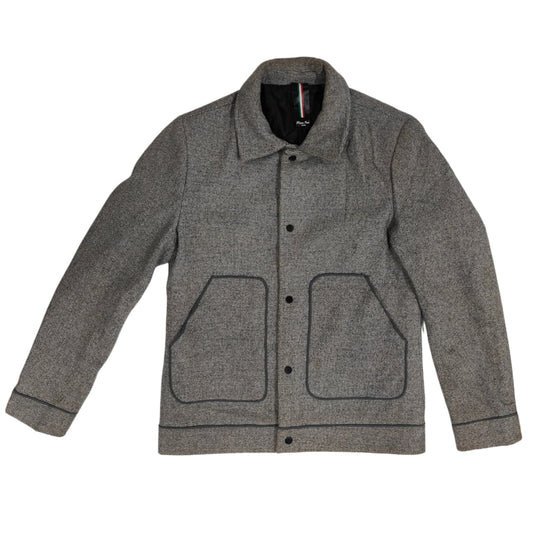Men's Coat - Grey (M)