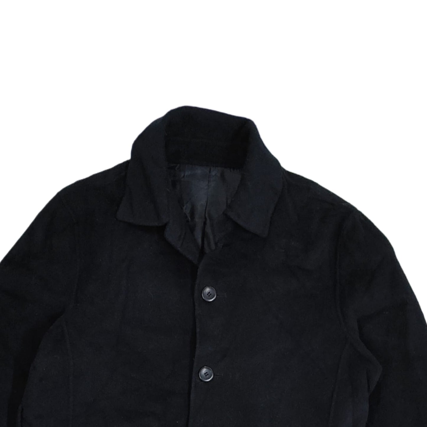 Men's Longcoat - Black (XXL)