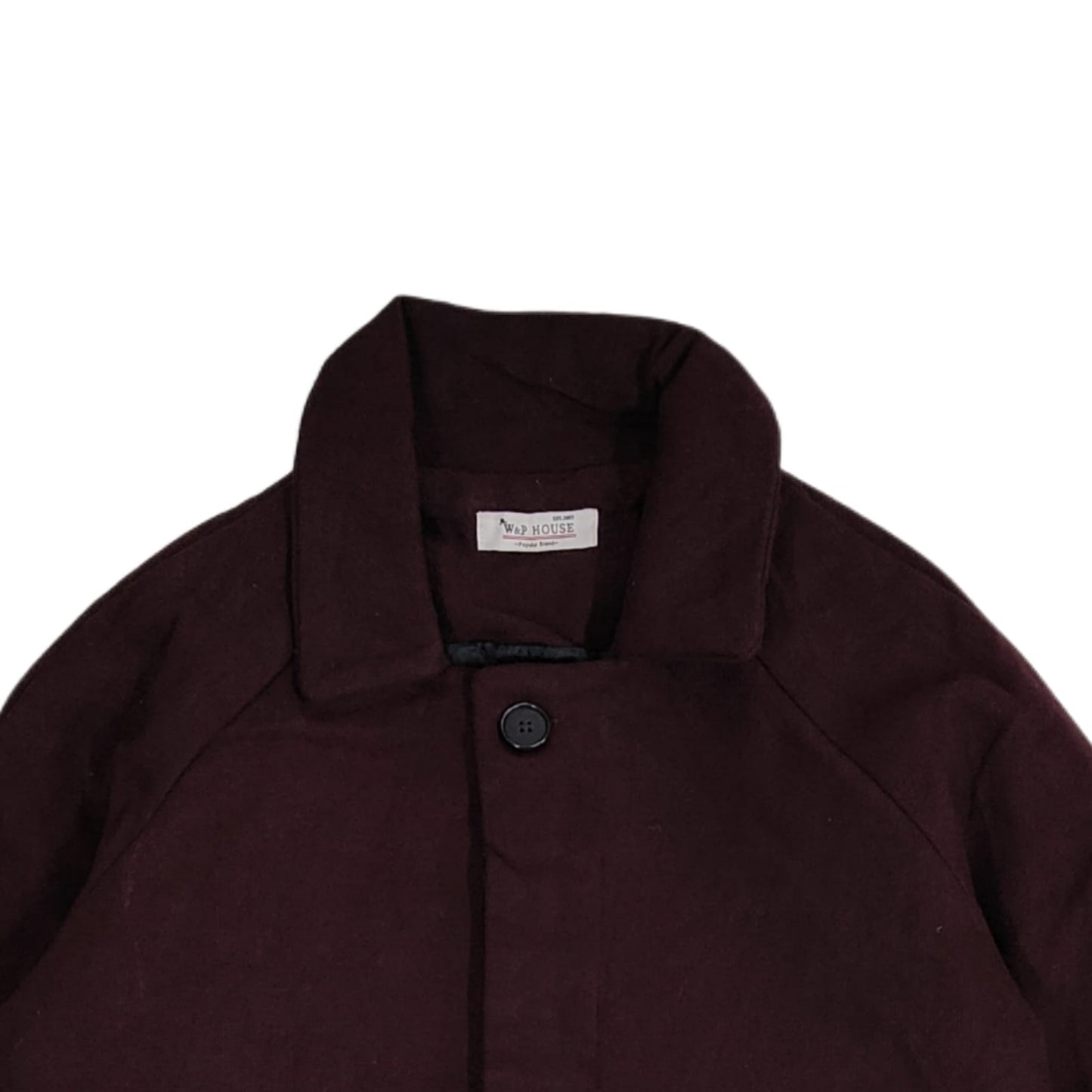 Men's Longcoat - Maroon (XXL)