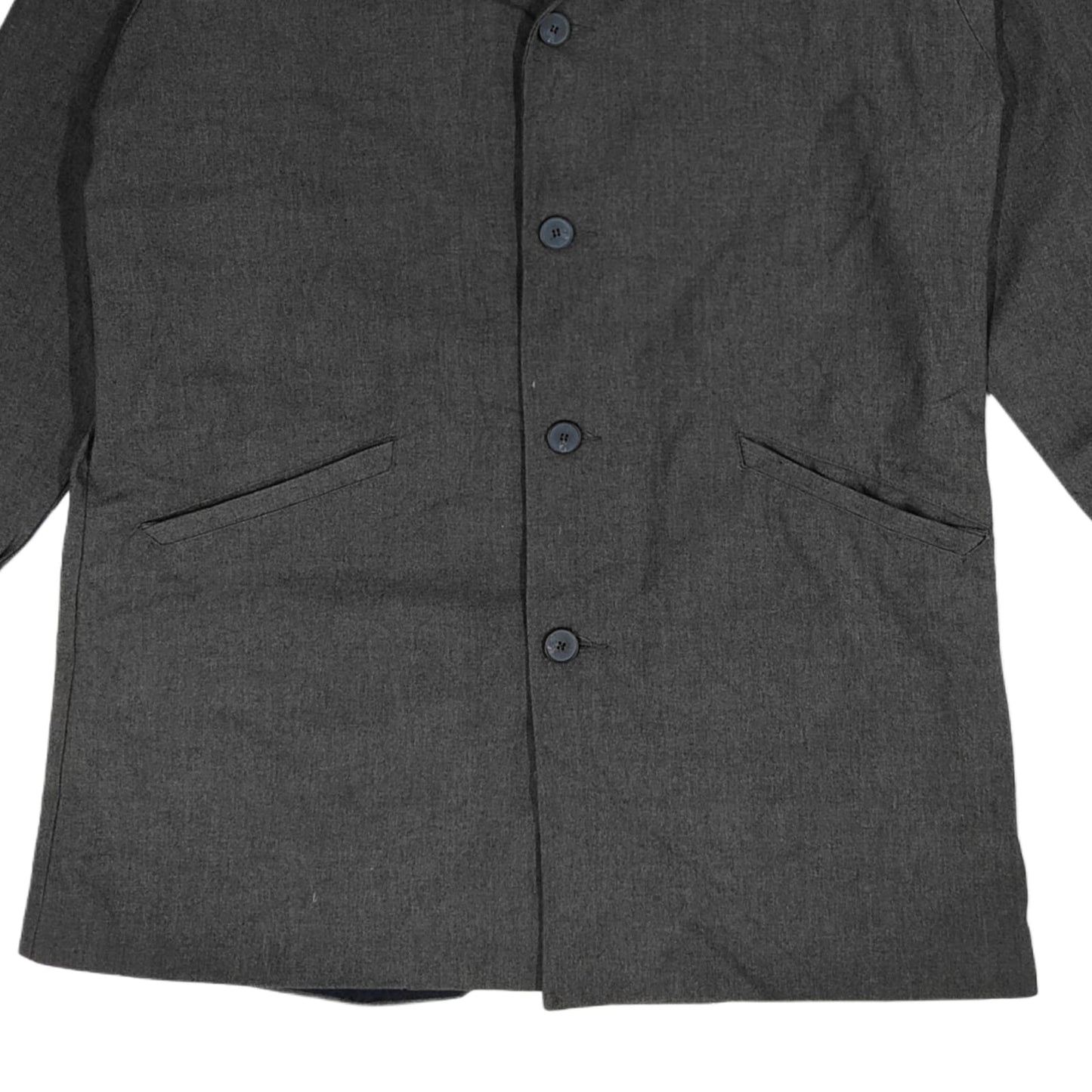 Men's Coat - Grey (XXL)