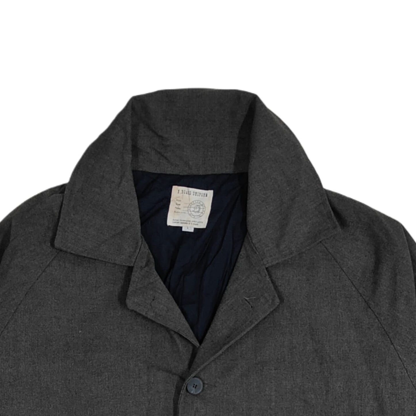 Men's Coat - Grey (XXL)