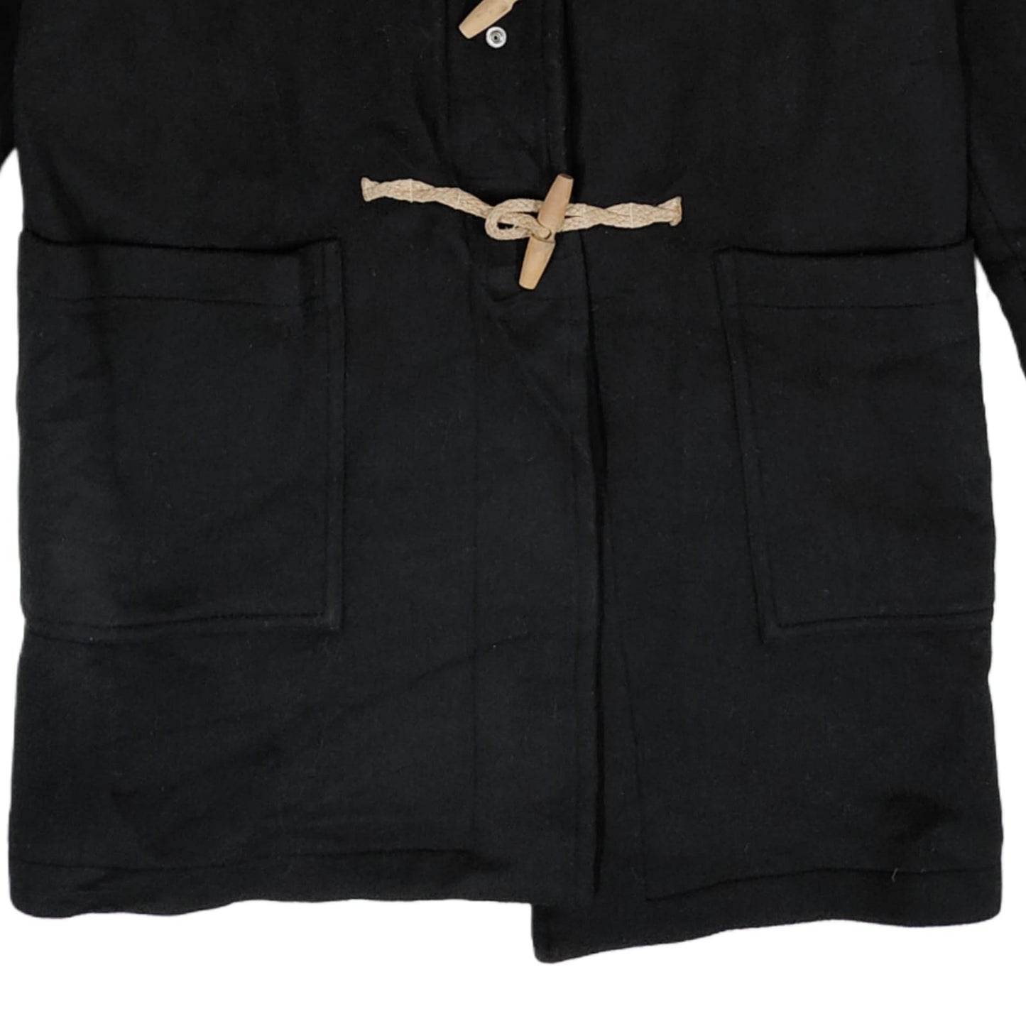 Women's Hooded Longcoat - Black (3XL)