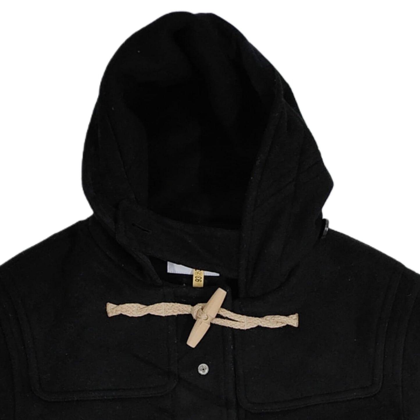 Women's Hooded Longcoat - Black (3XL)