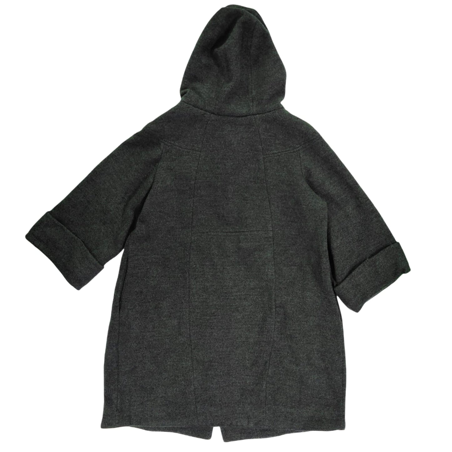 Women's Hooded Coat - Olive Green (XXL)