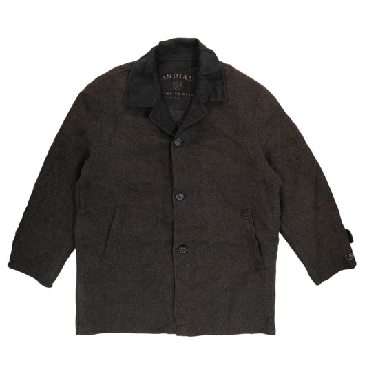 Men's Coat - Coffee Brown (3XL)