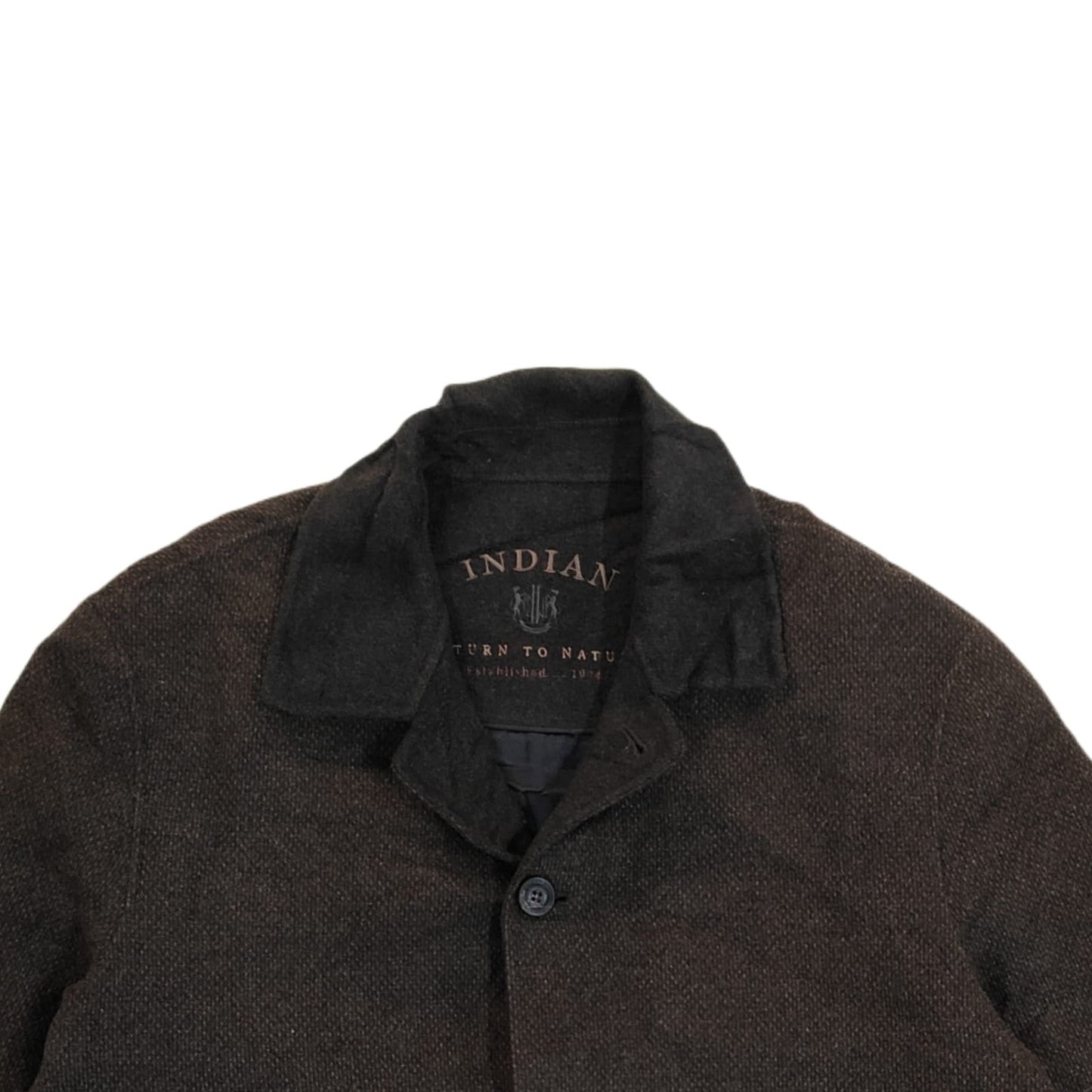 Men's Coat - Coffee Brown (3XL)