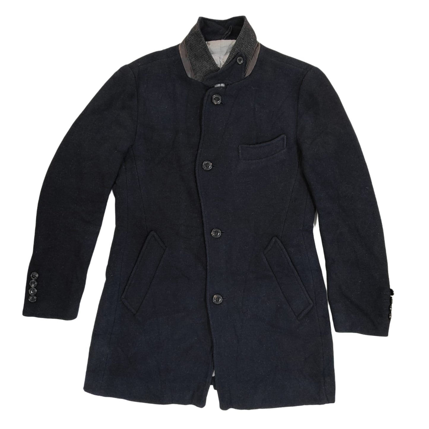 Men's Coat - Navy (S)