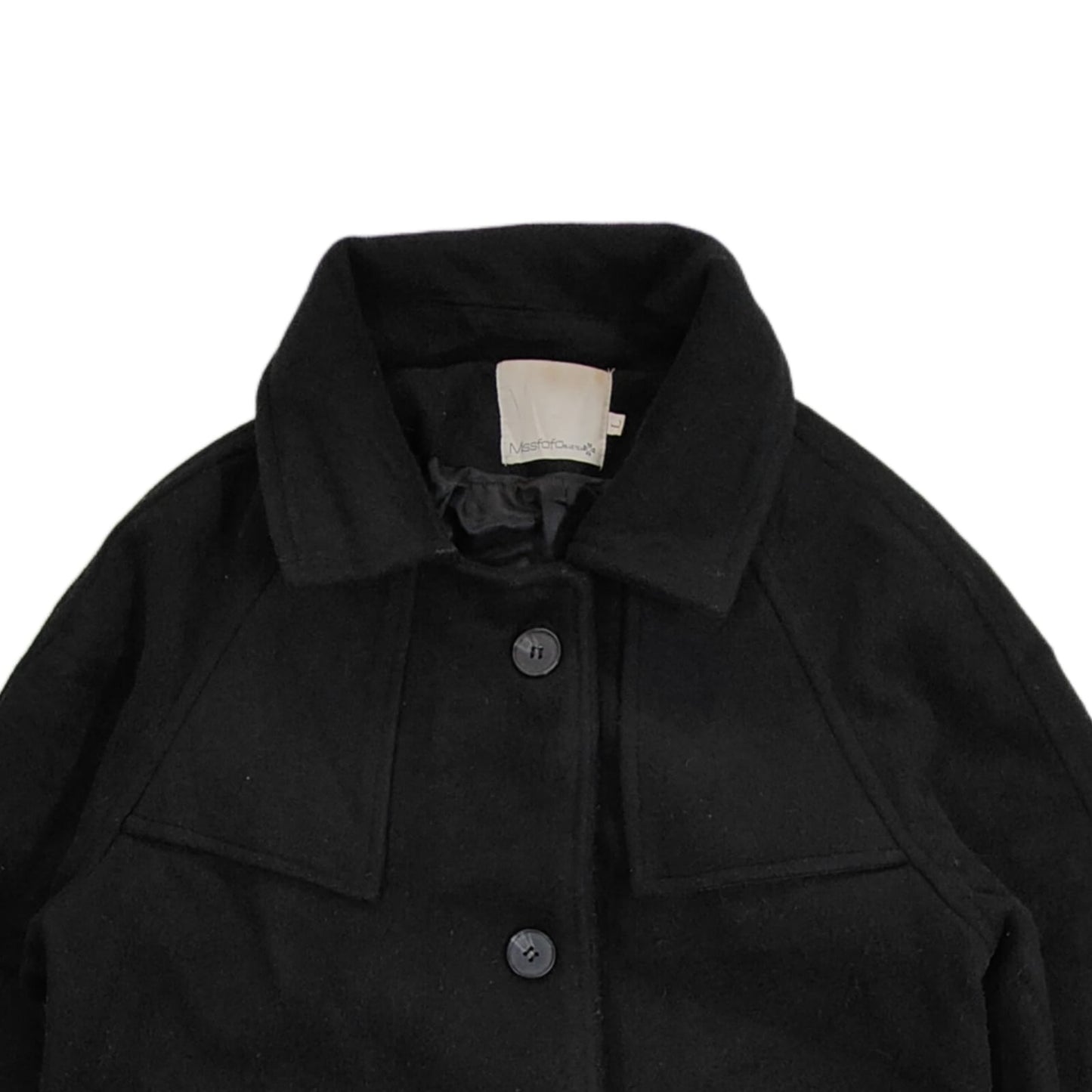 Women's Longcoat - Black (M)