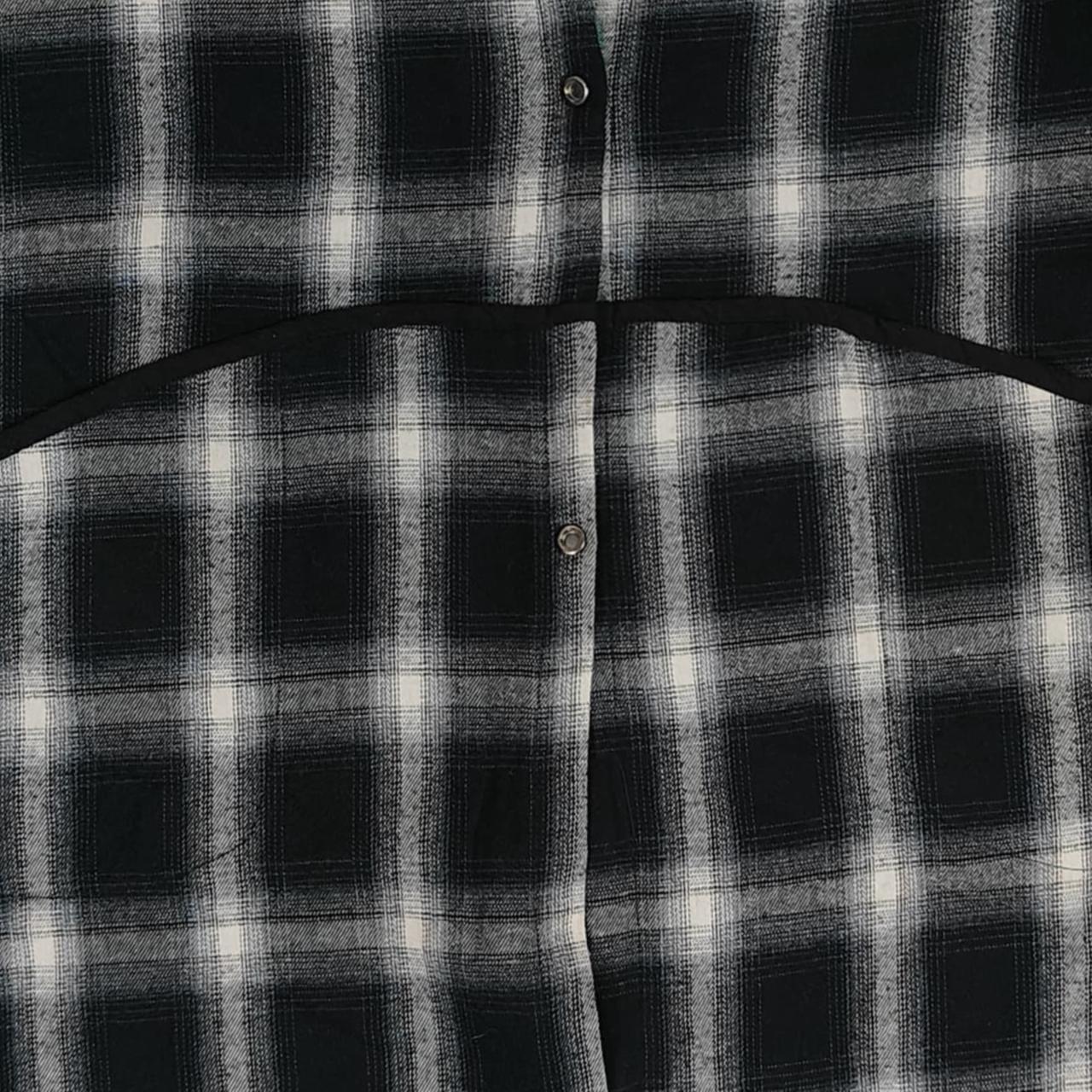 Women’s Sweatshirt - Black & White Checkered (XL)