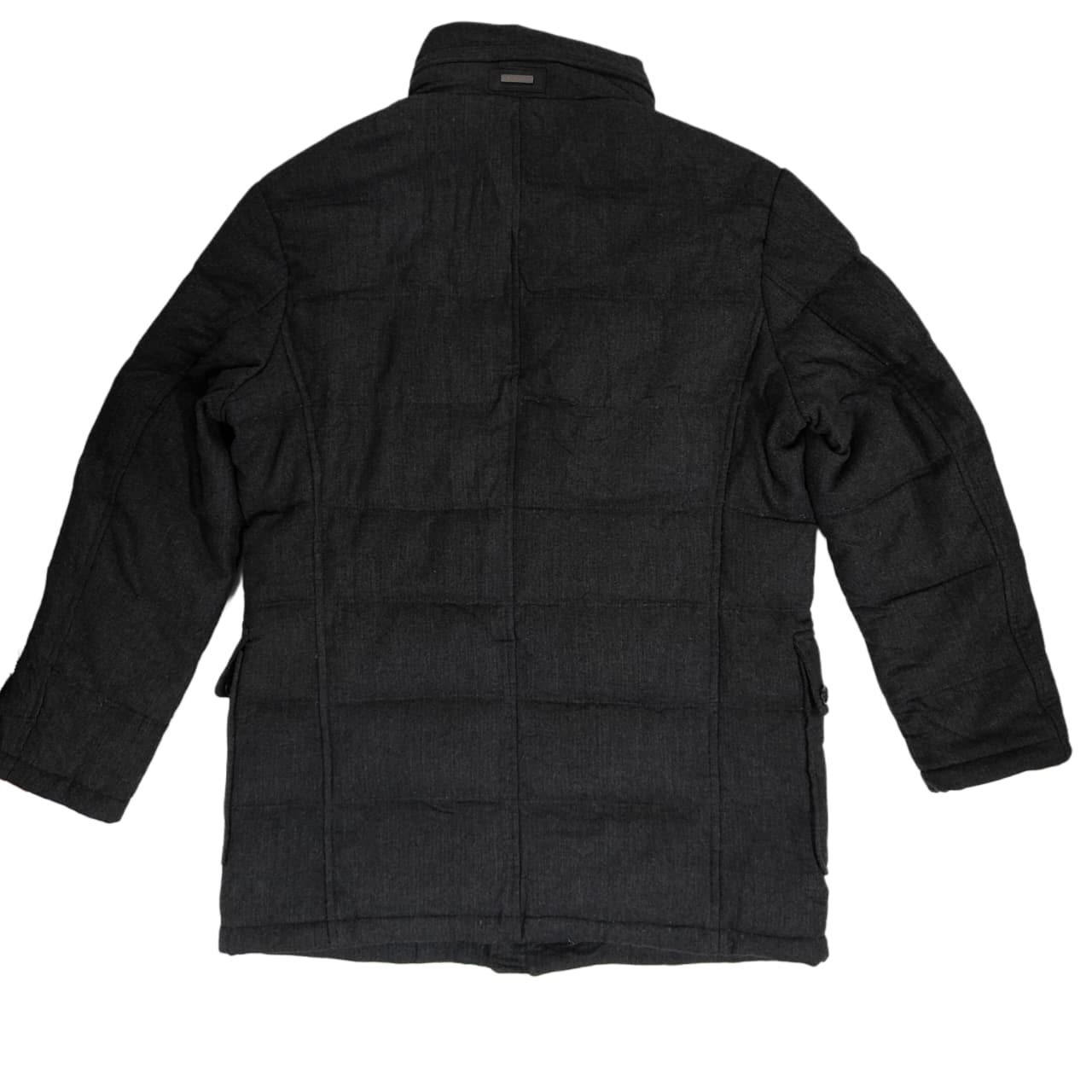 Men's Coat - Dark Grey (L)