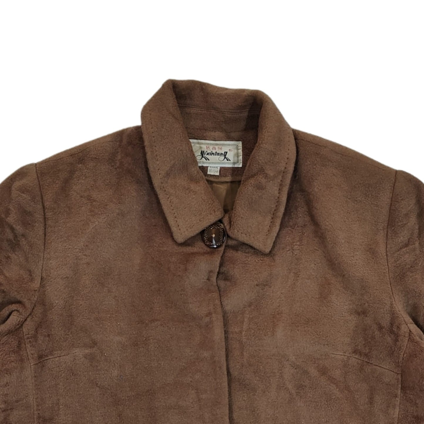 Women's Coat - Brown (3XL)