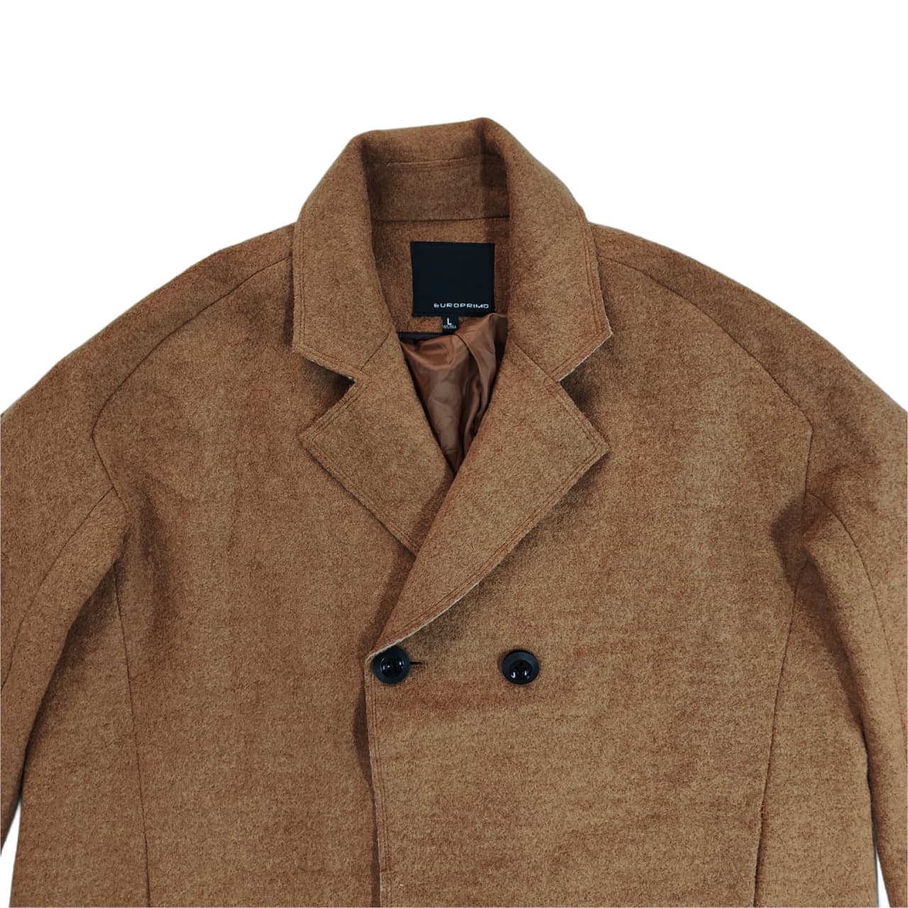 Men's Overcoat - Brown (5XL)