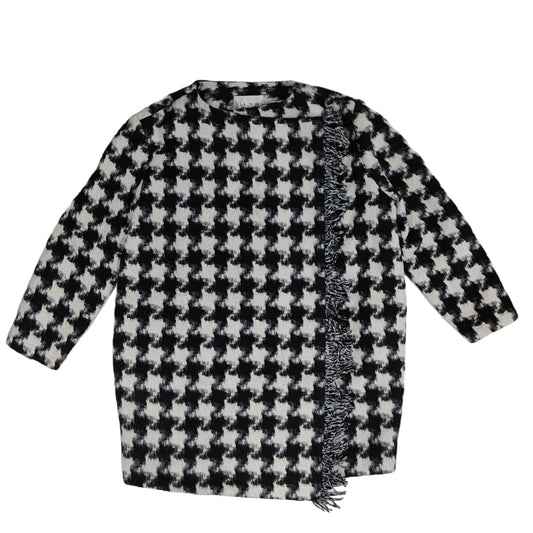 Women's Sweater - Black & White (XXL)