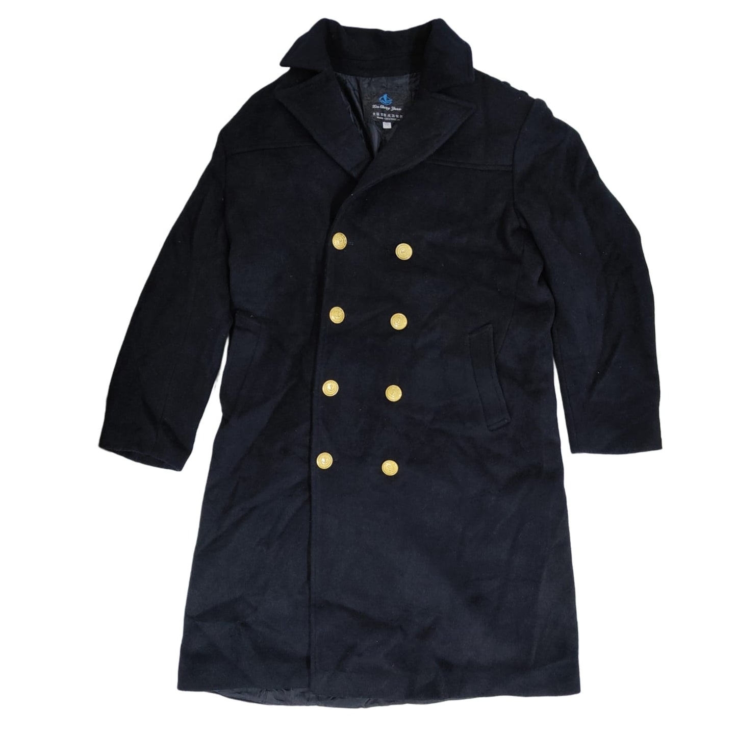 Women's Longcoat - Navy Blue (XL)