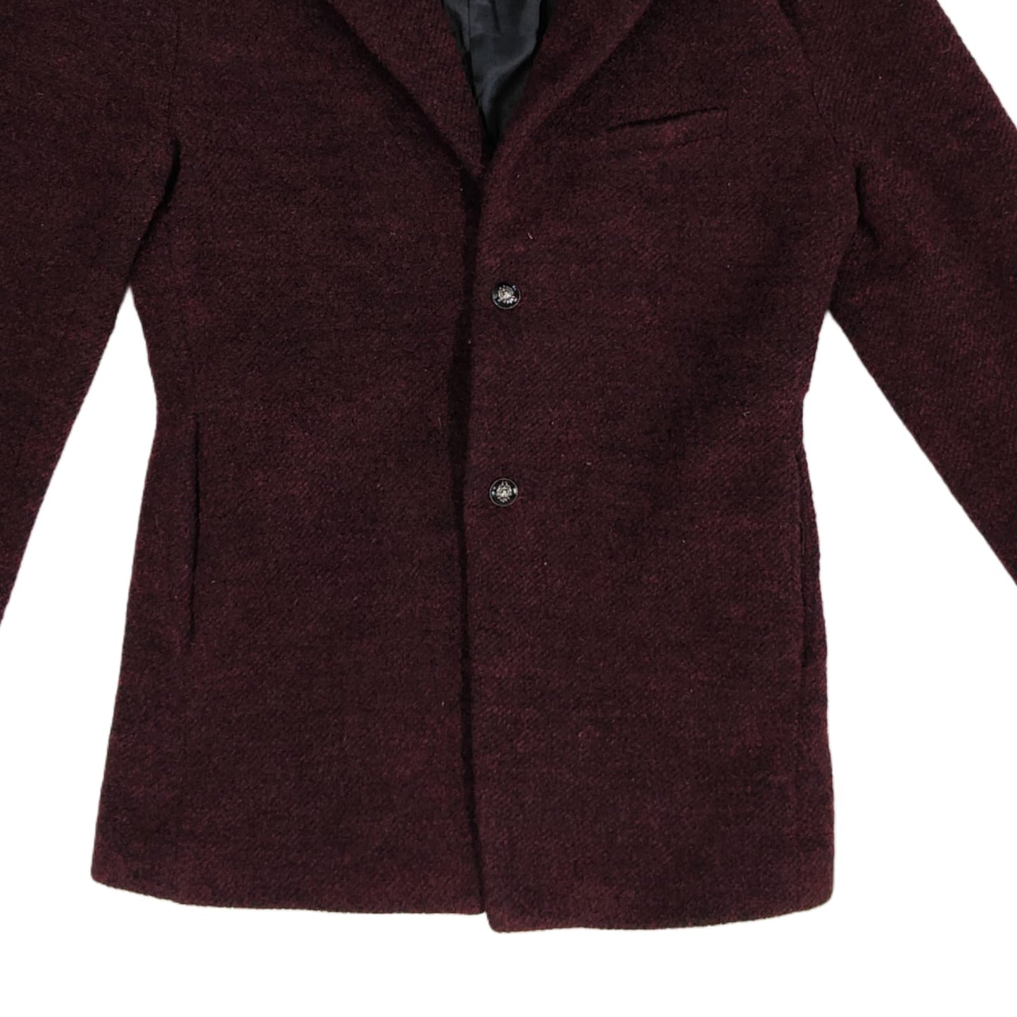 Men's Blazer - Maroon (2XS)