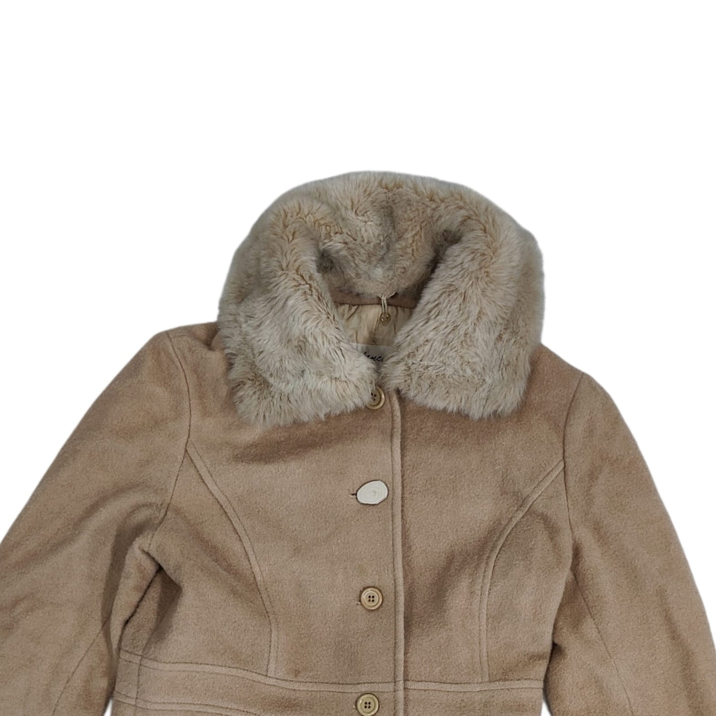 Women's Longcoat - Beige (XS)