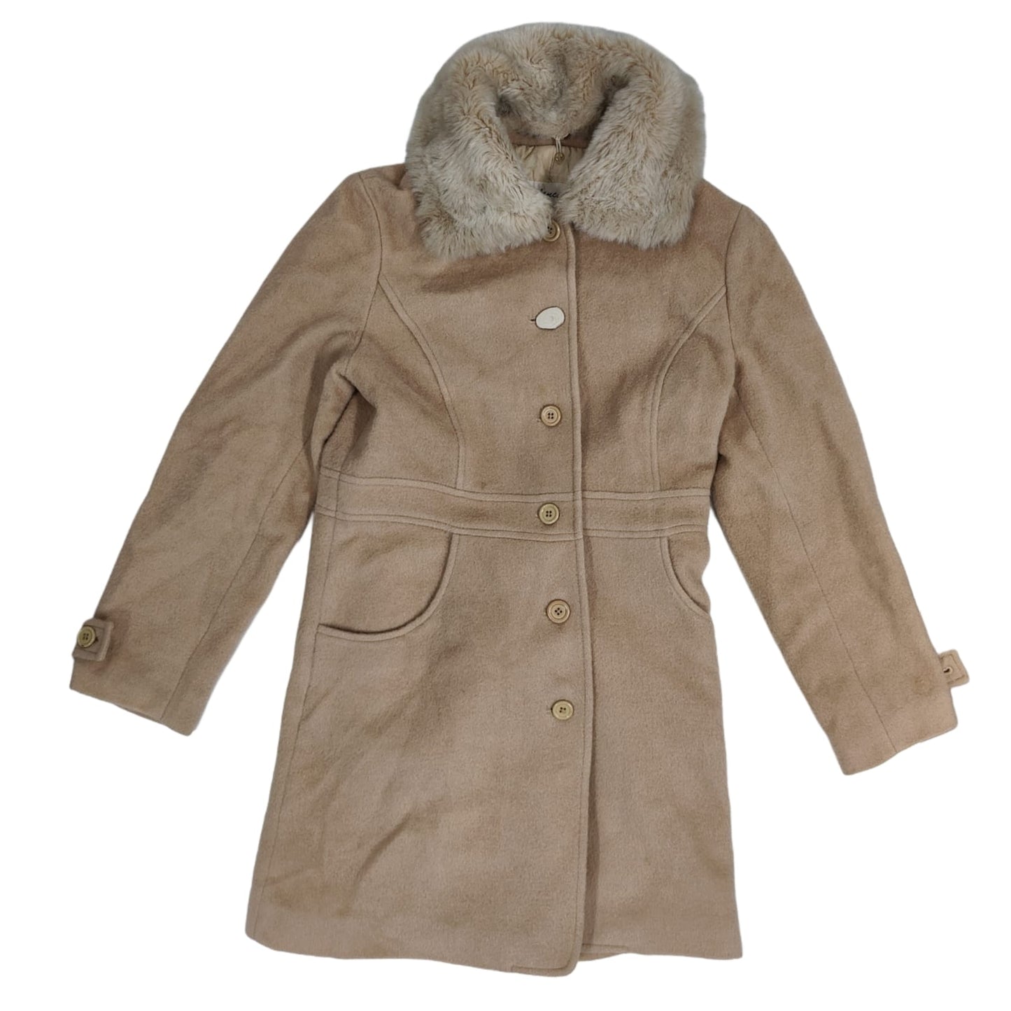 Women's Longcoat - Beige (XS)