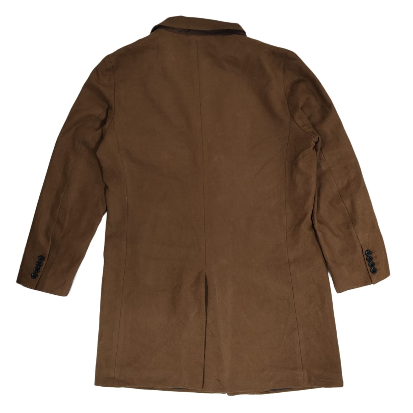Men's Longcoat - Brown (XL)