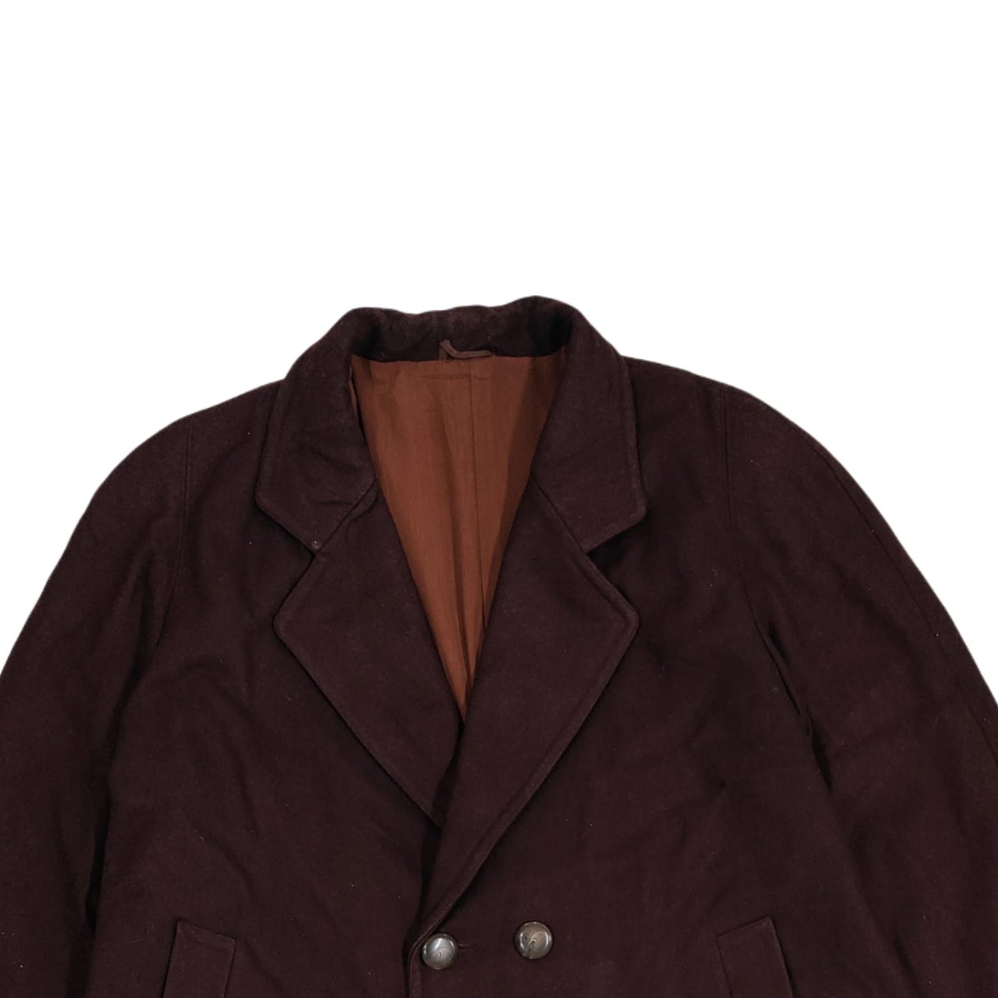 Men's Longcoat - Brown (4XL)