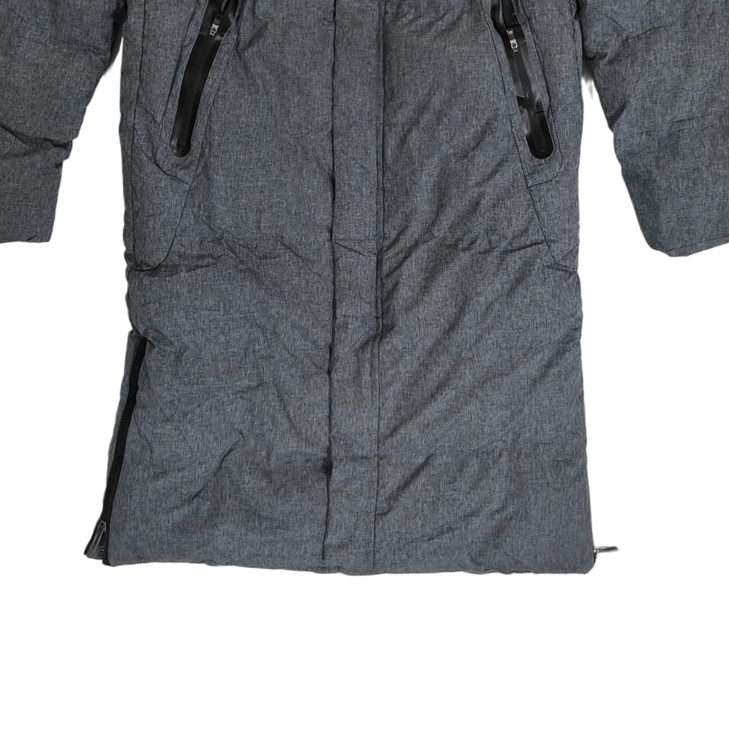 Men's Long Jacket - Dark Grey (XL)
